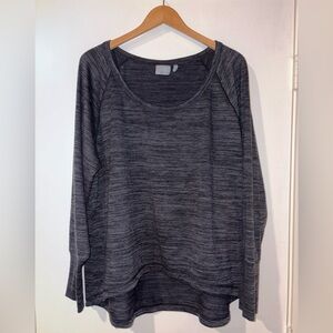 Athleta Women's Gray Long Sleeve Top